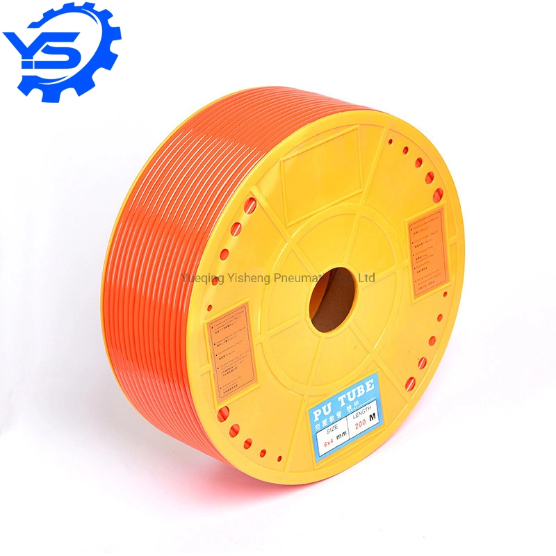 Black/Blue/Orange/Transperant/White or Customized Cloor PU Tube Pneumatic Component TPU Air Hose