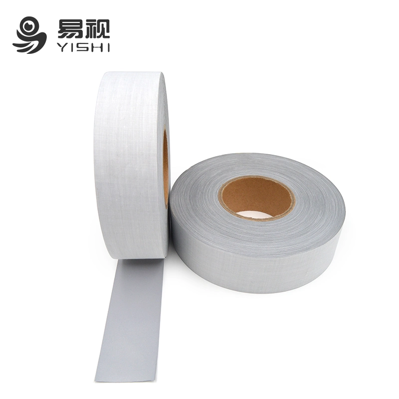 Manufacture Wholesale/Supplier Hot Selling China Security Traffic Polyester Tc Products Silver Clear Reflective