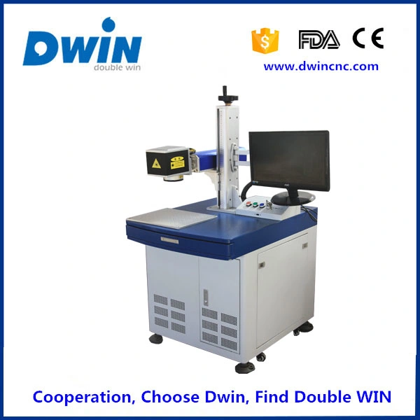 20W 30W 50W Fiber Laser Marking Machine for Metal/ Plastic Cup/ Phonecase /Bearing/PVC