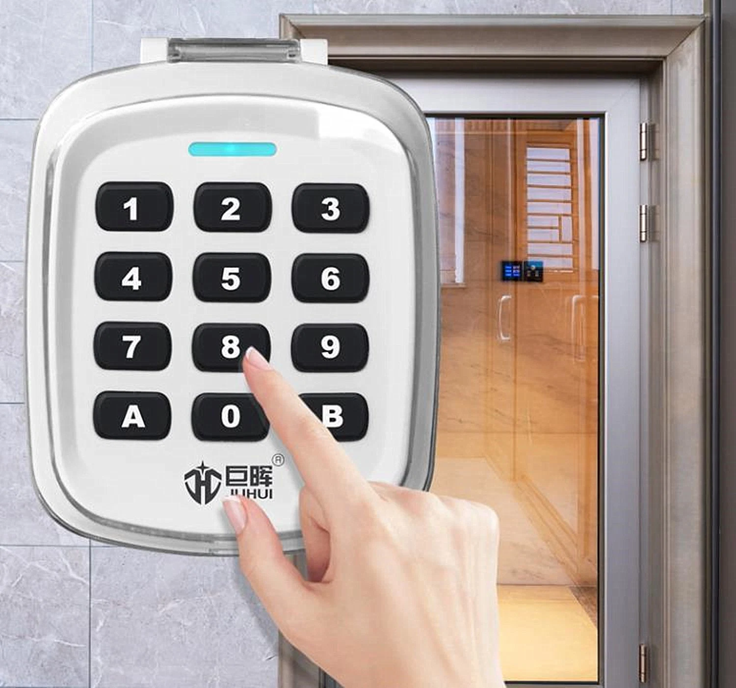 Wireless Garage Door Opener Rolling Code Access Control Keypad