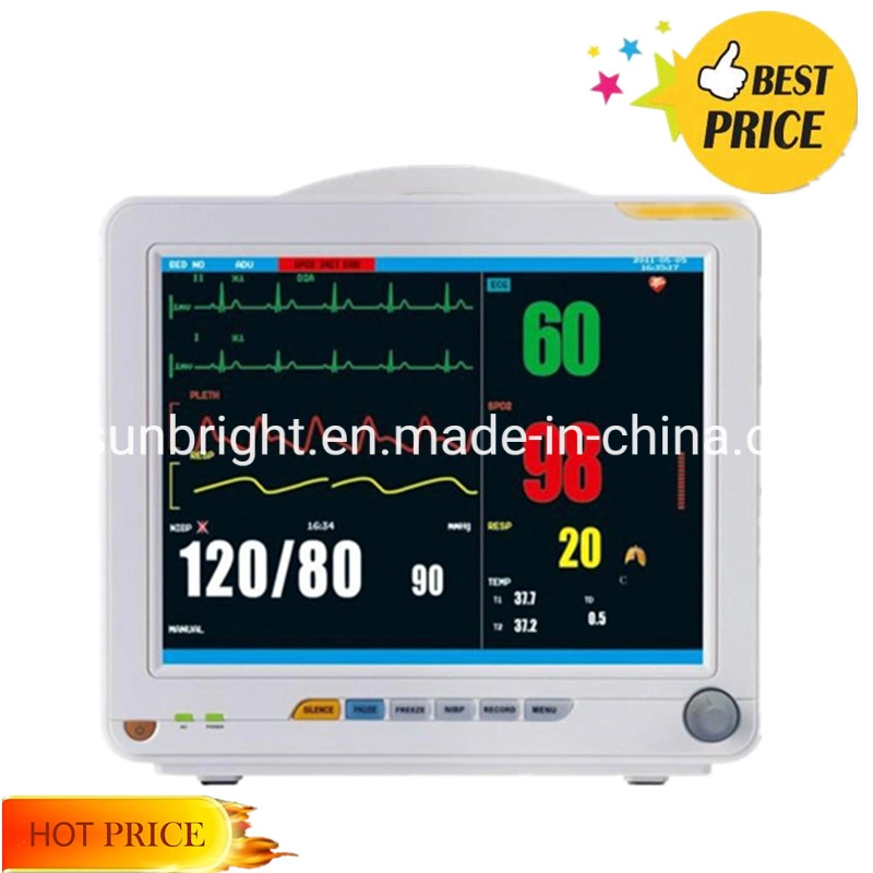 Monitor de paciente de alta calidad para el ECG en precio promocional