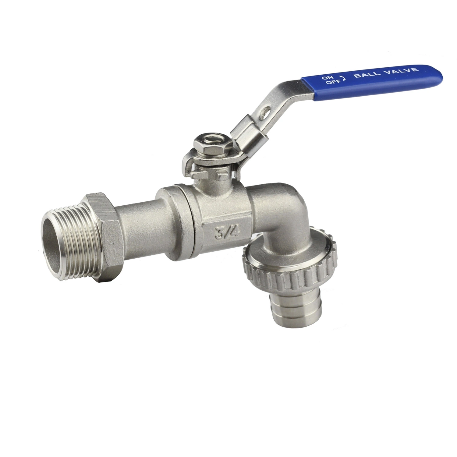 Bsp/NPT Thread Stainless Steel Bibcock Valve