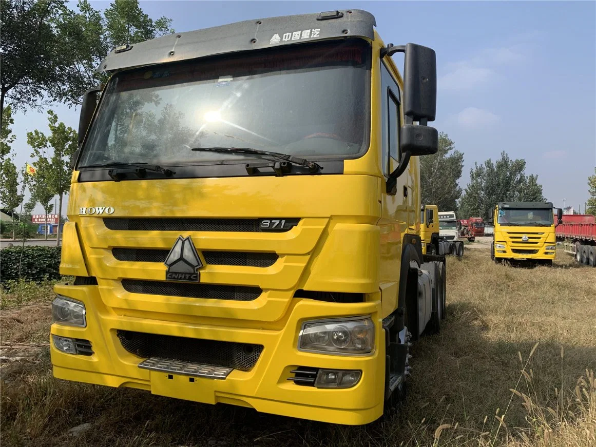 Chinese Trucks Sinotruk Used Second Hand Tractor 6X4 371HP 21-40tons