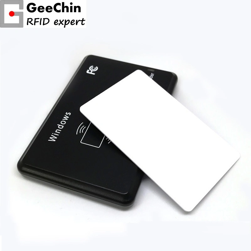 Customized Size and Free Design 125kHz RFID PVC Access Control White Card