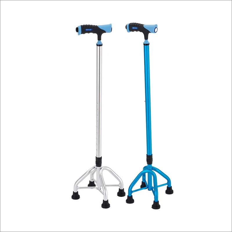 2022 Crutches Aluminum Alloy 4-leg Medical Luxury Walking Stick Cane