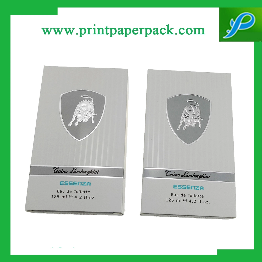 Custom Luxury Name Brand 125ml Perfume Paper Packaging Boxes