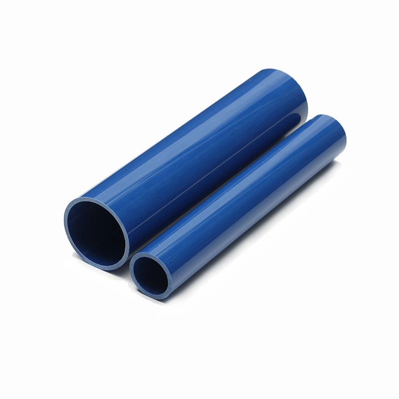 PVC Rigid Blue Prefect Surface UV Resistant Custom Plastic Extrusion PVC Moulding