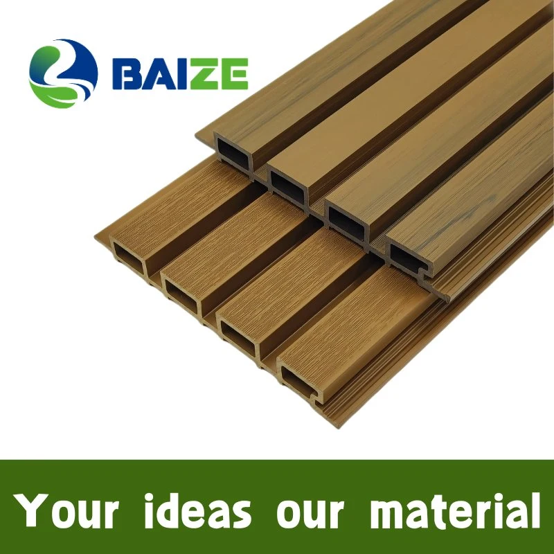 Anti-Insect Outdoor Wood Plastic Composite WPC Wall Cladding Panel