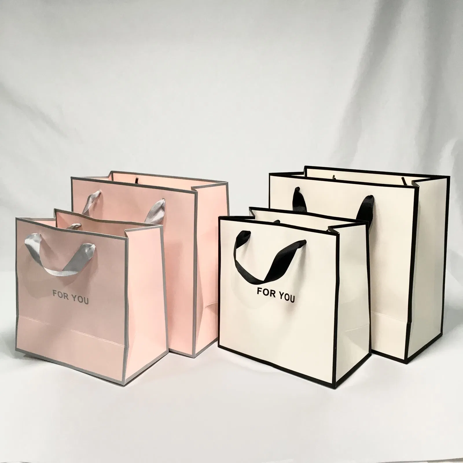 Eco friendly Compras Personalizadas bolsas de papel caja de embalaje de papel