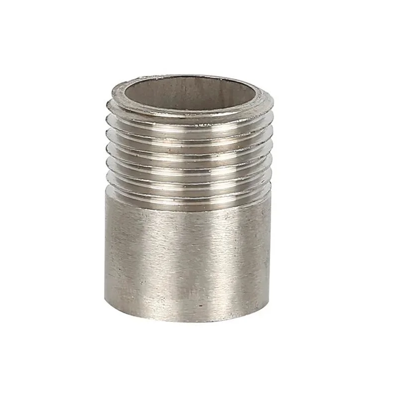 Stainless Steel Threaded Fitting Pipe Nipple