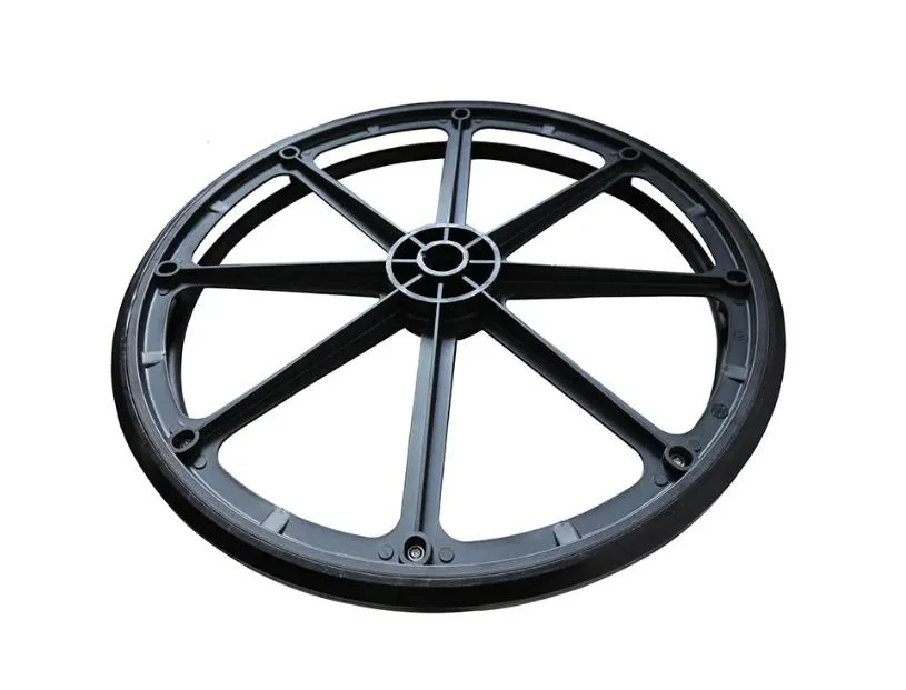 Wheelchair Accessories Firm Rubber PU Tire 24 Inches Back Wheels for Wheelchair