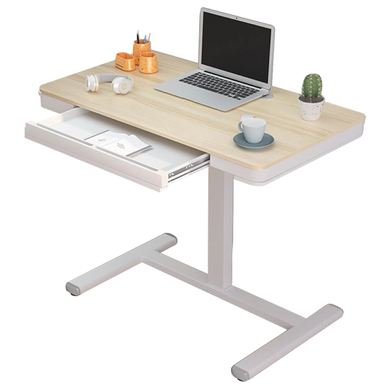Sit Stand Hand Cranking Höhe Verstellbares Notebook Mit Einem Bein Stehend Schreibtisch Für Lerncomputer