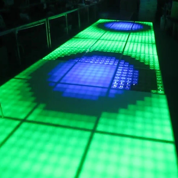 Portable 1m x 1m más barato de baile de LED Baldosas para luz de discoteca