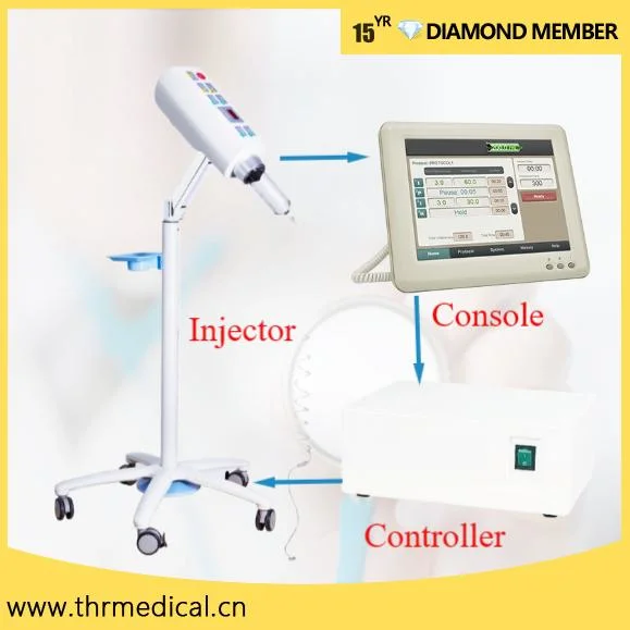 Medical Barato preço seringa único CT Contraste injector a injector (THR-C20)