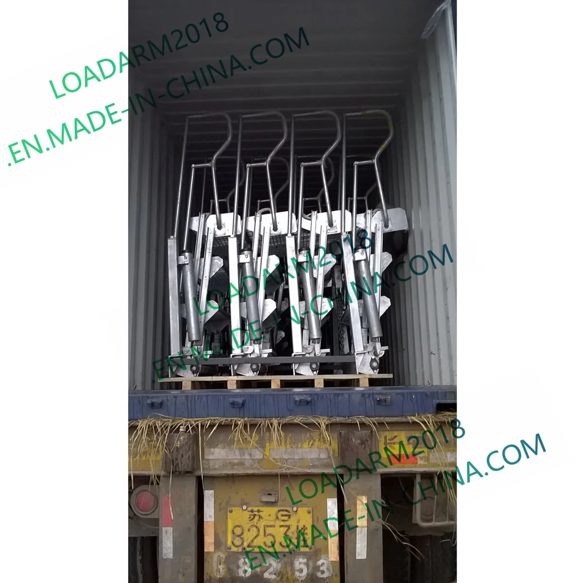 Customized Oil Tank Truck 3 Steps Folding Ladder