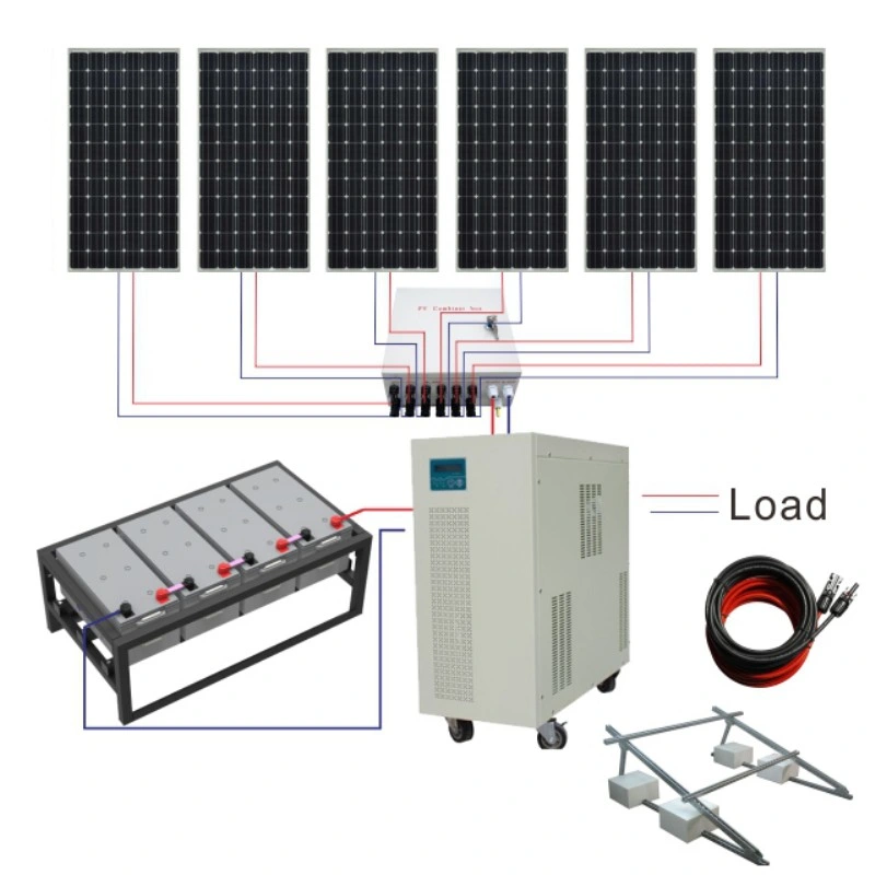Emergency Backup Power Portable Solar Generator Solar Panel Kit
