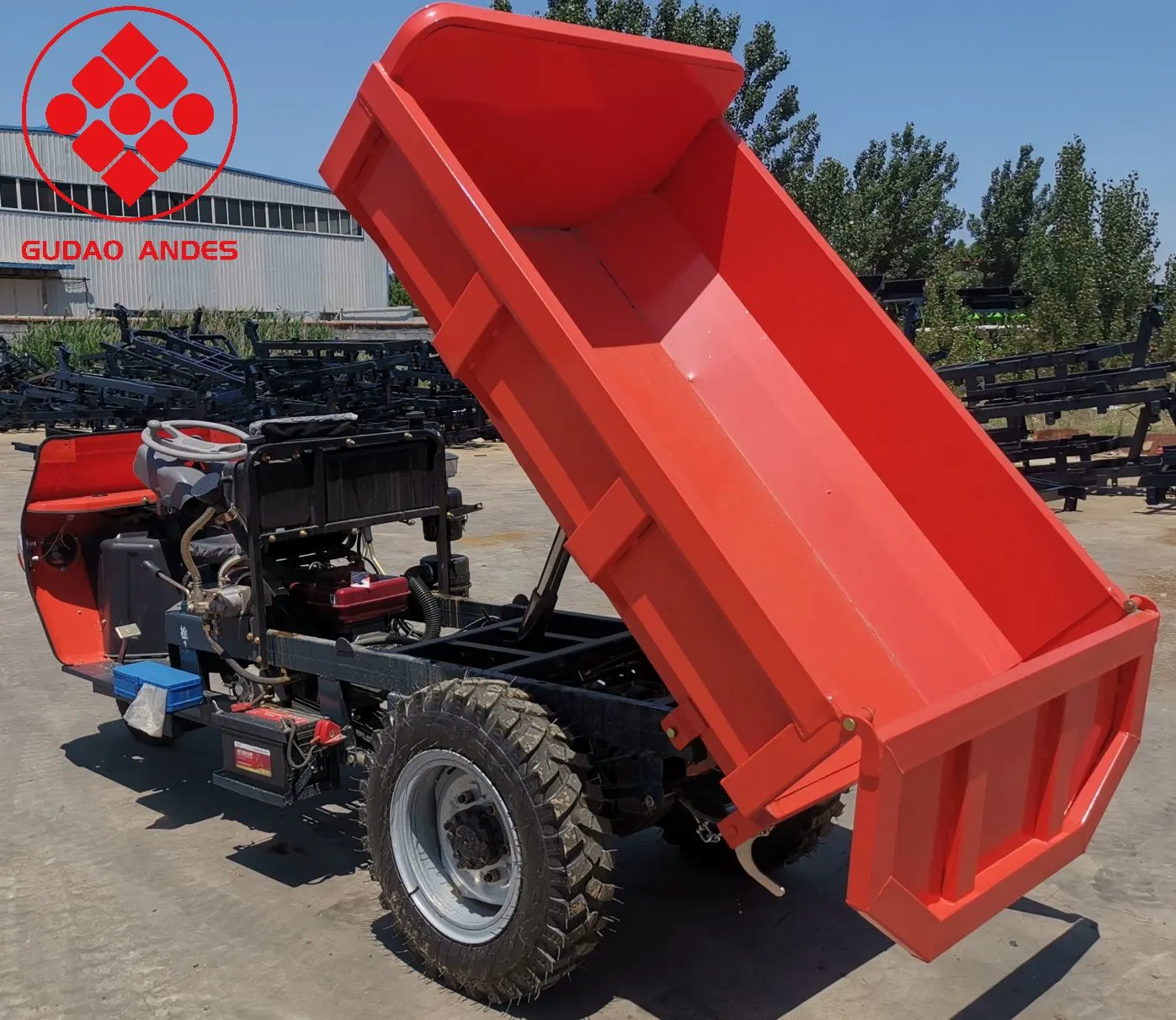 Benne camion diesel court Dumper, 2022 Chine petit camion électrique utilisé dans le secteur minier