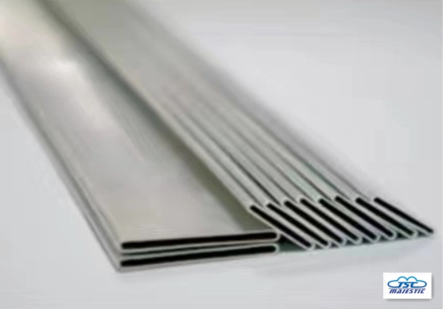 Fabricación vehículo disipador de calor transferencia extrusión de aluminio tubo multipuerto