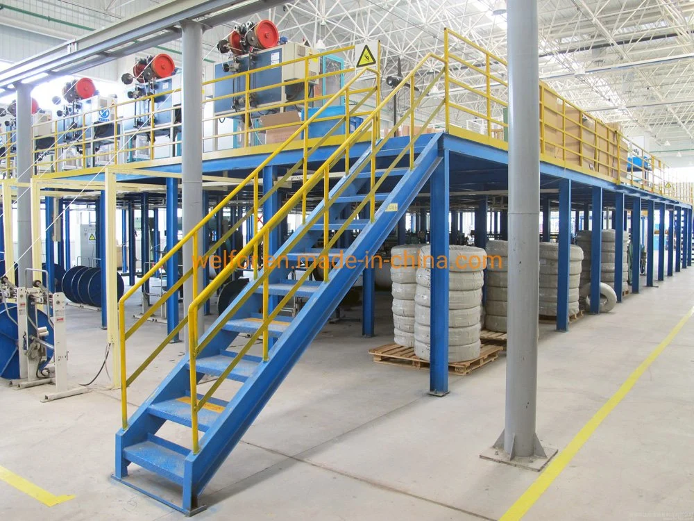 Manufacturer Offer CAD Drawing Steel Platform Structure Racking Floor Mezzanine