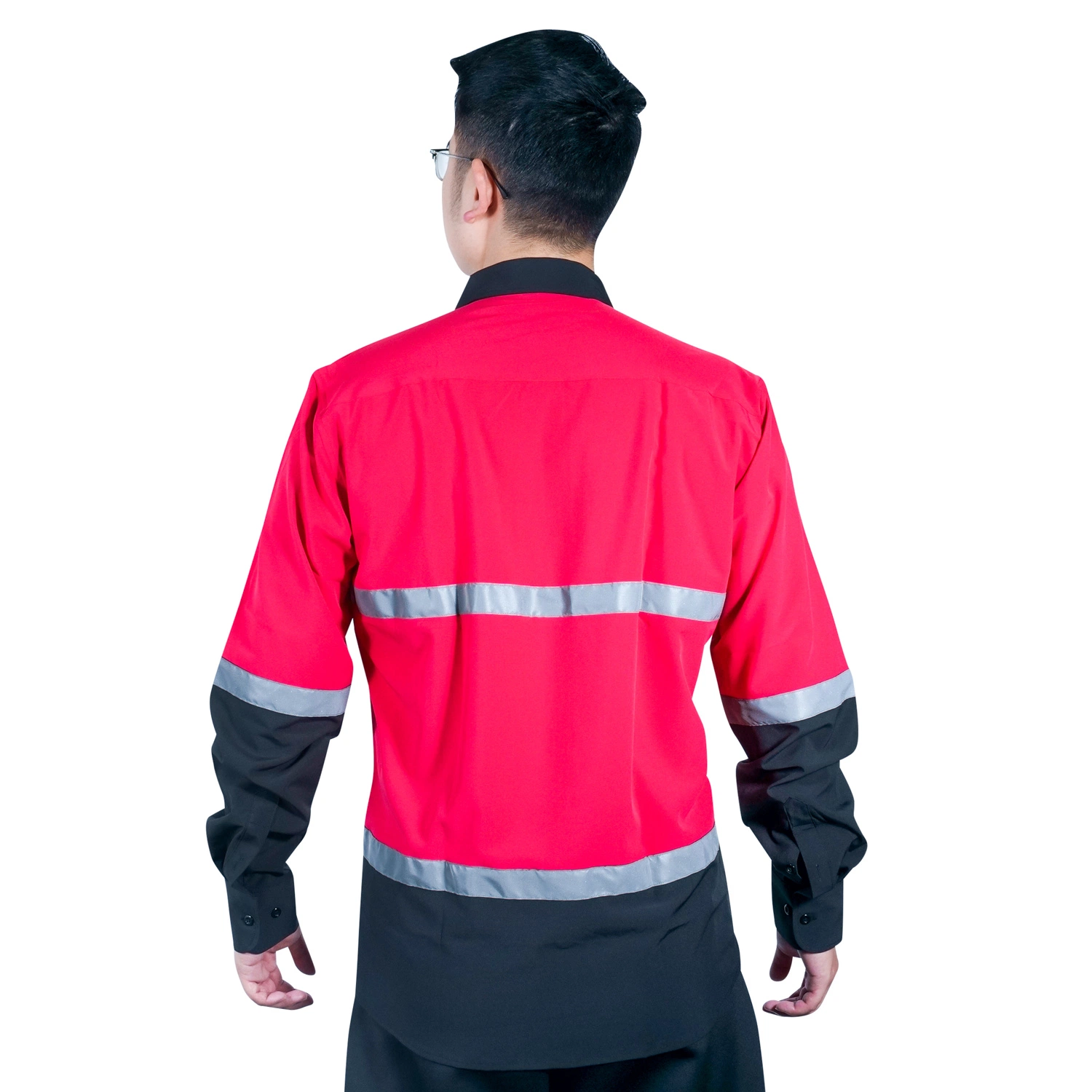 Haut de gamme manches longues Orange vêtements de travail uniformes Pour Man