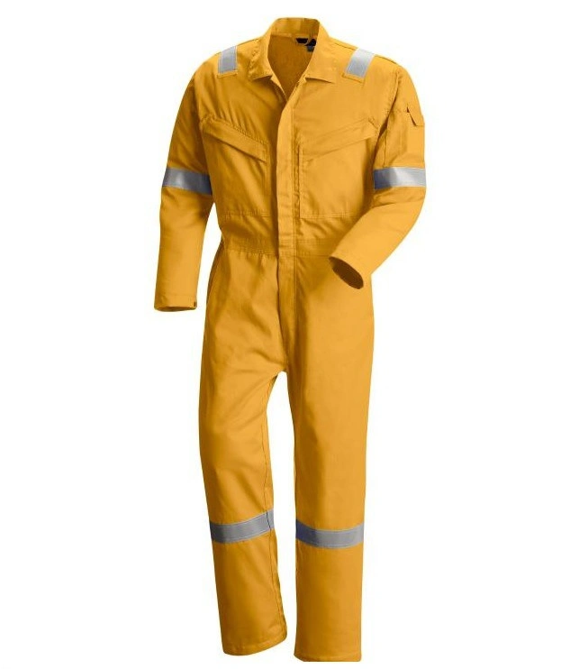 100% хлопок Fr Негорючий Coverall Anti-Static защитные Workwear работника на открытом воздухе