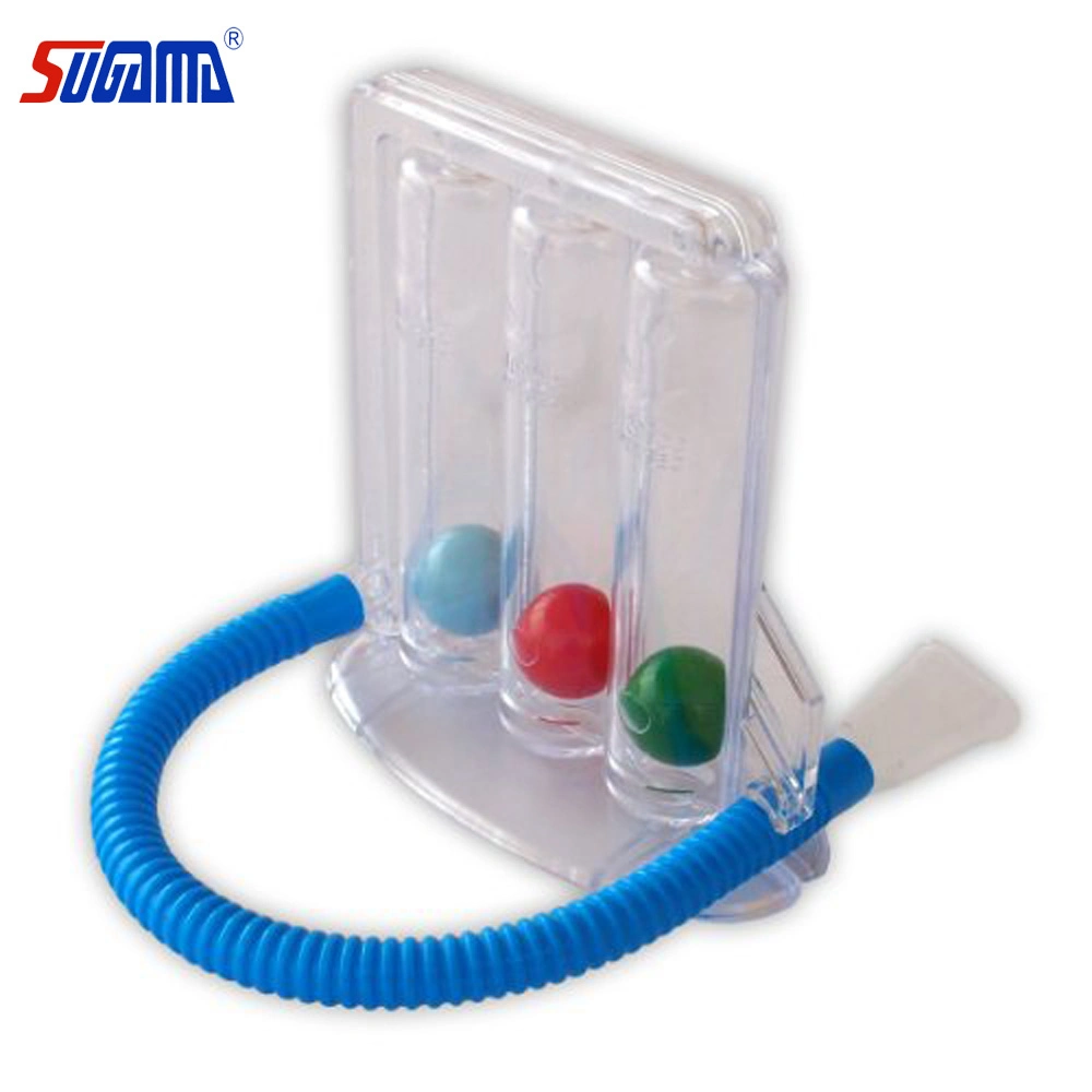 Hot Selling 600cc -900cc- 1200cc 3 Ball Spirometer, Breathing Trainer, Breathing Exerciser for Health Care