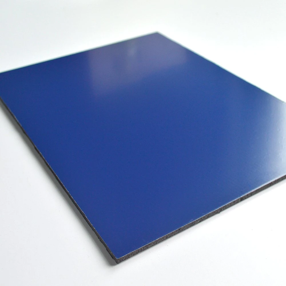 Solid Blue Color Aluminium Composite Materials for Signage Outdoor