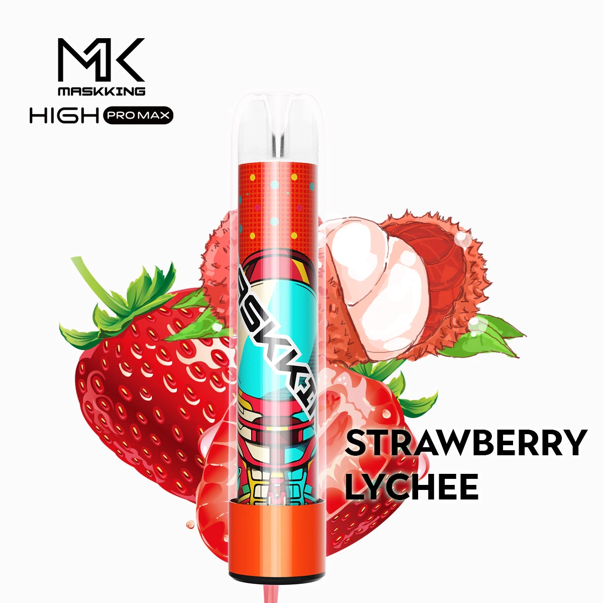 Maskking PRO Max Taste 2 in 1 1500 Puffs Disposable/Chargeable Vape Pen with 4.5ml Pod 13 Colors Available Disposable/Chargeable Device