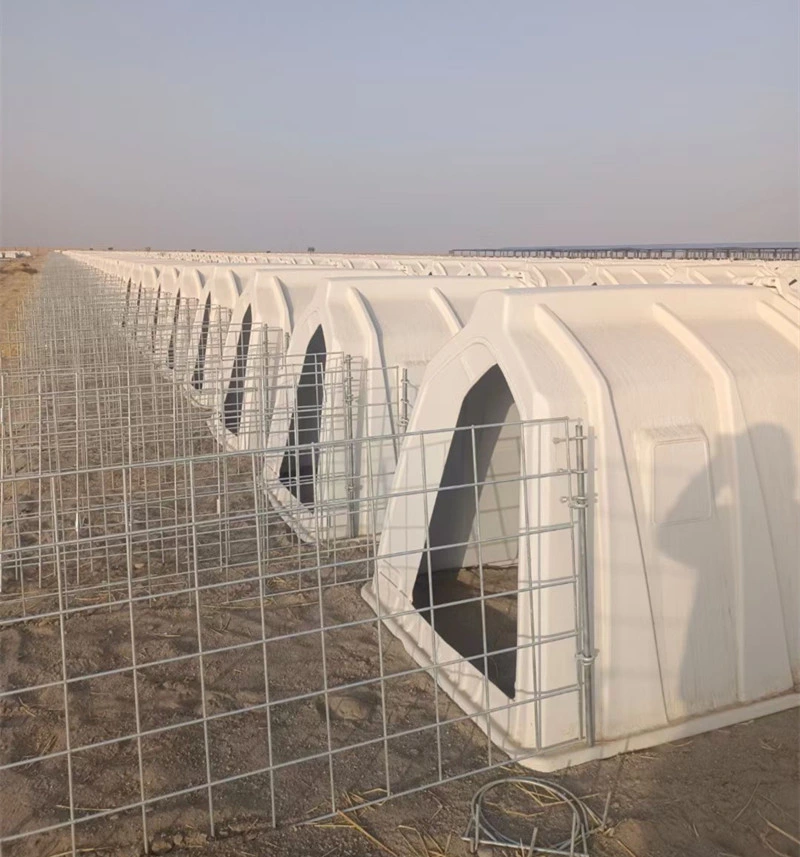 High quality/High cost performance  Food Grade Plastic Calf Hutch /Calf Cubicle