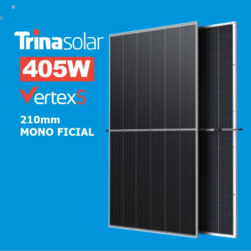 ISO Approved 410W Trina China Monocrystalline Solar Power Panel Vertex S