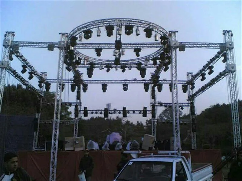 Hot Sale Outdoor Concert Stage Truss with Equipment for Sale Structural Aluminum Easy Assemble