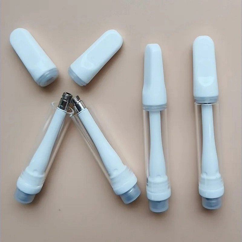 Ceramic Vape Cartridges Atomizers Disposable Screw Tops Glass Atomizer 1ml
