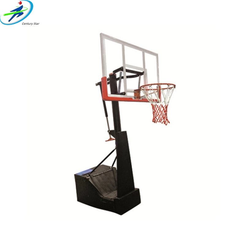 Height Adjustable Indoor Outdoor Professional Basketball Stand for School Community