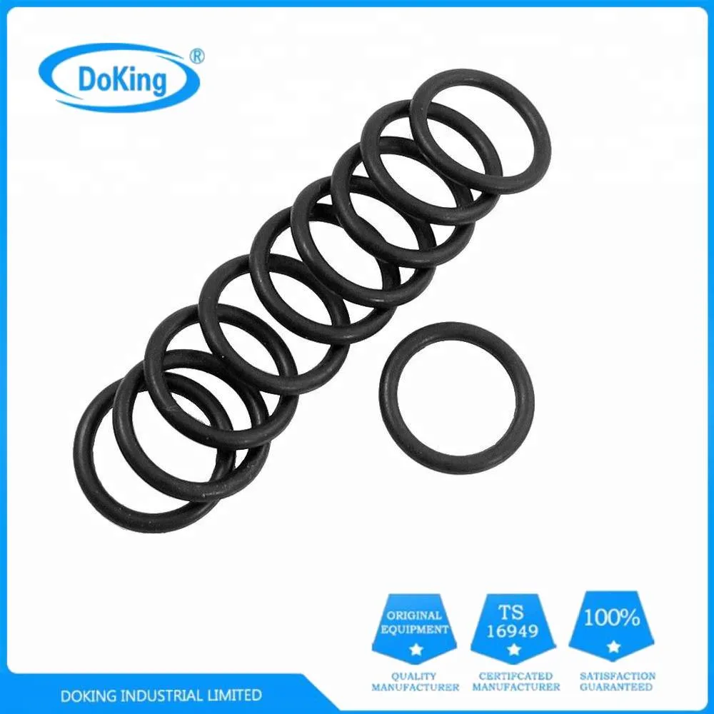 Metric Oil Resistant Black Nitrile Rubber O Rings for Plumbing Tap Sealing