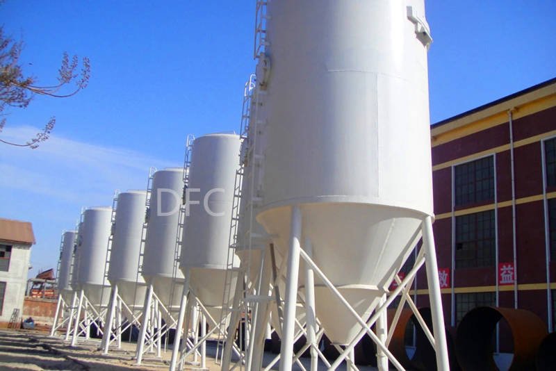 Cemento soldado de cenizas de mosca de mina Silo de teel alimenta carbón pulverizado