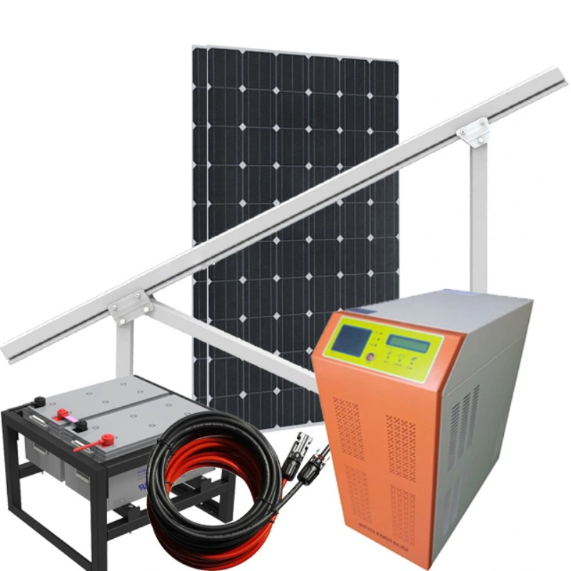 4kw Solar System on Grid with Battery for Ground Installation