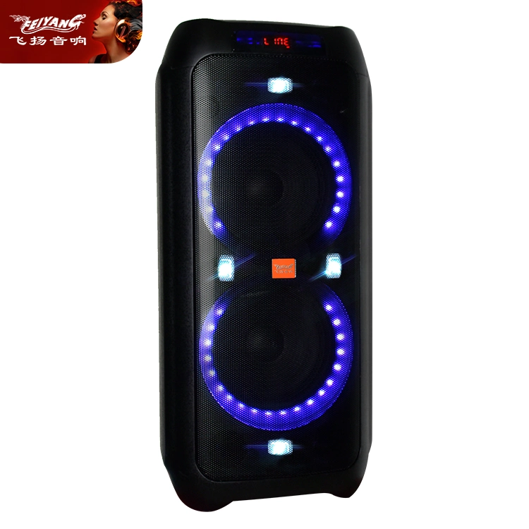 Promitional HiFi OEM Best Party Box 300 1000 100 Dual 8 Inch Portable Wireless Audio Loud Speaker