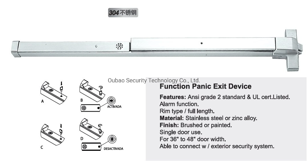 Panic Exit Device (510-P)