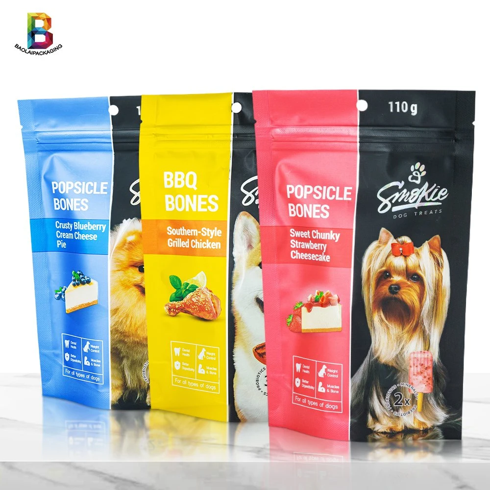 Custom Printed Ziplock Aluminum Foil Mylar Stand up Pouch Bag with Zipper Doypack for Dried Food Packaging Bag