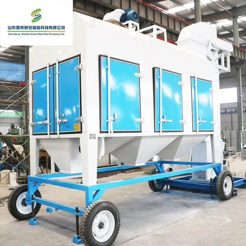 Seed Grain Cleaner Machine Crop Cereal Grain Cleaning Drums Machine for Paddy Sesame Wheat