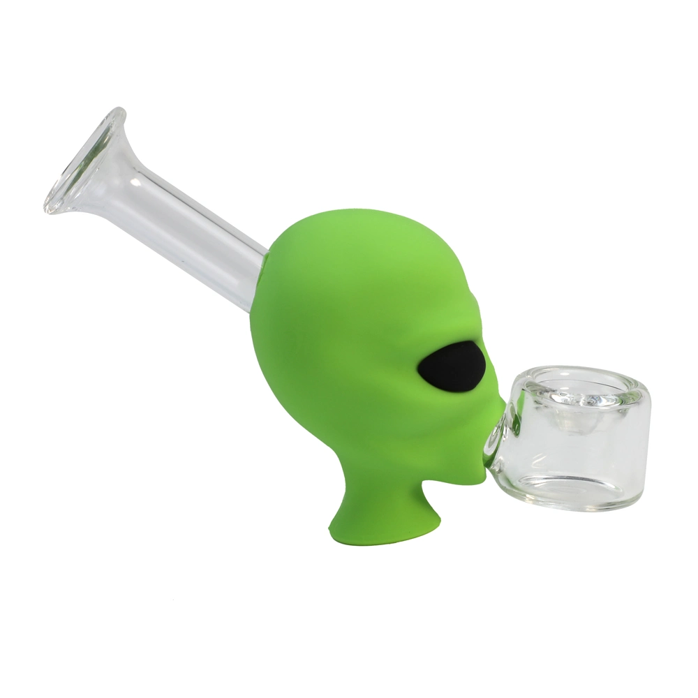 Alien Glass tubo de mano fumar tubo de agua Precio al por mayor