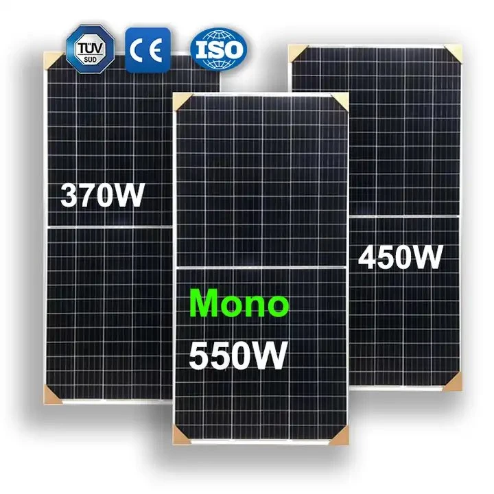 Manufacture Light Industry Jinko Renewable Energy Wholesale Transparent 550 Watt Solar Panel with CE