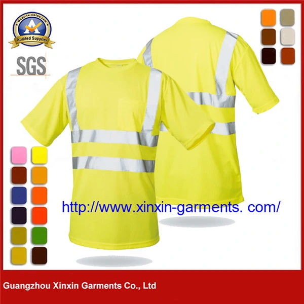 Guangdong Warm High Visibility Safety Work Clothes with Reflective Tape (W897)