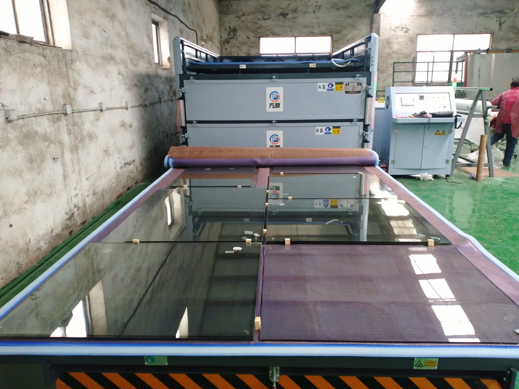 2200*3660mm*4layers Laminated Glass Processing Furnace Machinery