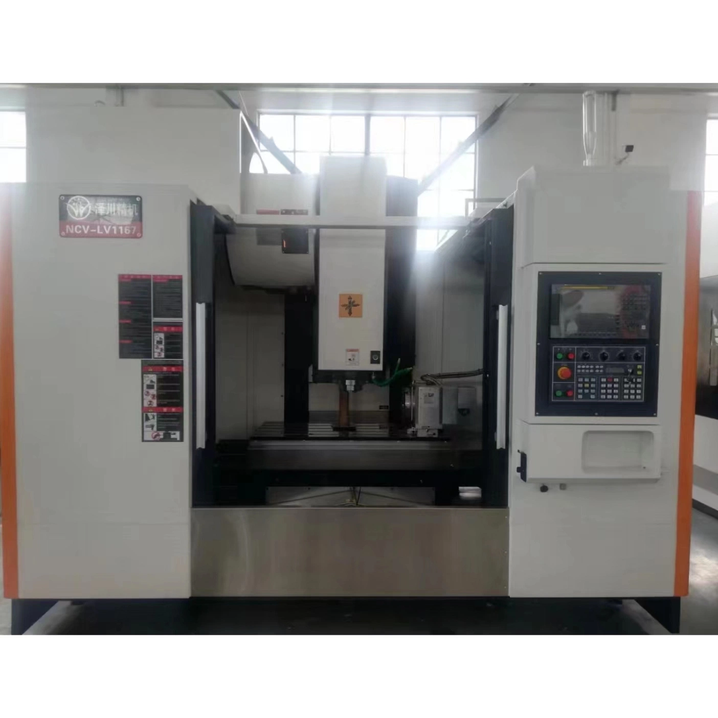 Corte de metal reforzado Precision Metal fresado 3 ejes Centro de Mecanizado Vertical CNC