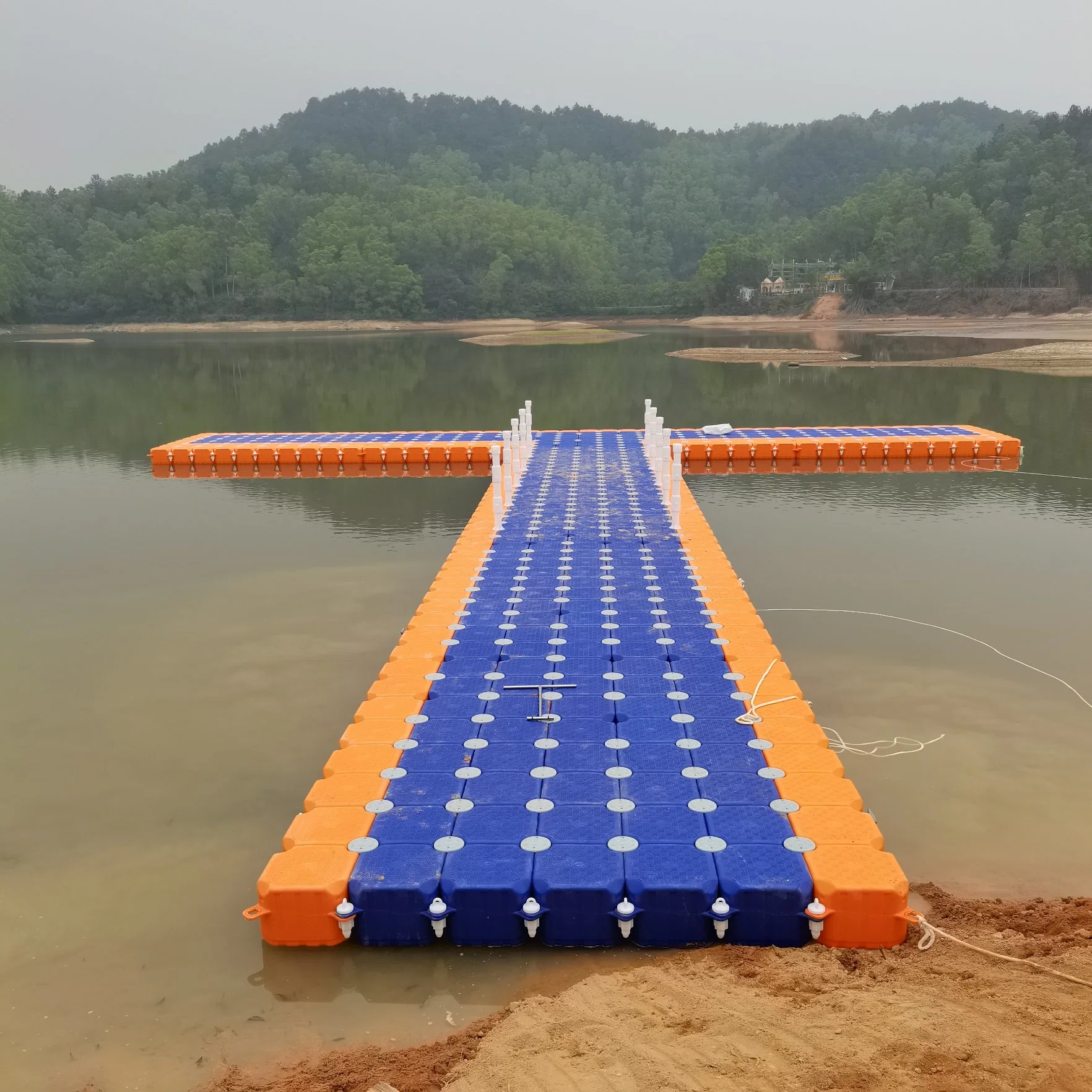 500*500*400mm Single Cube Floating Dock for Rib Boats