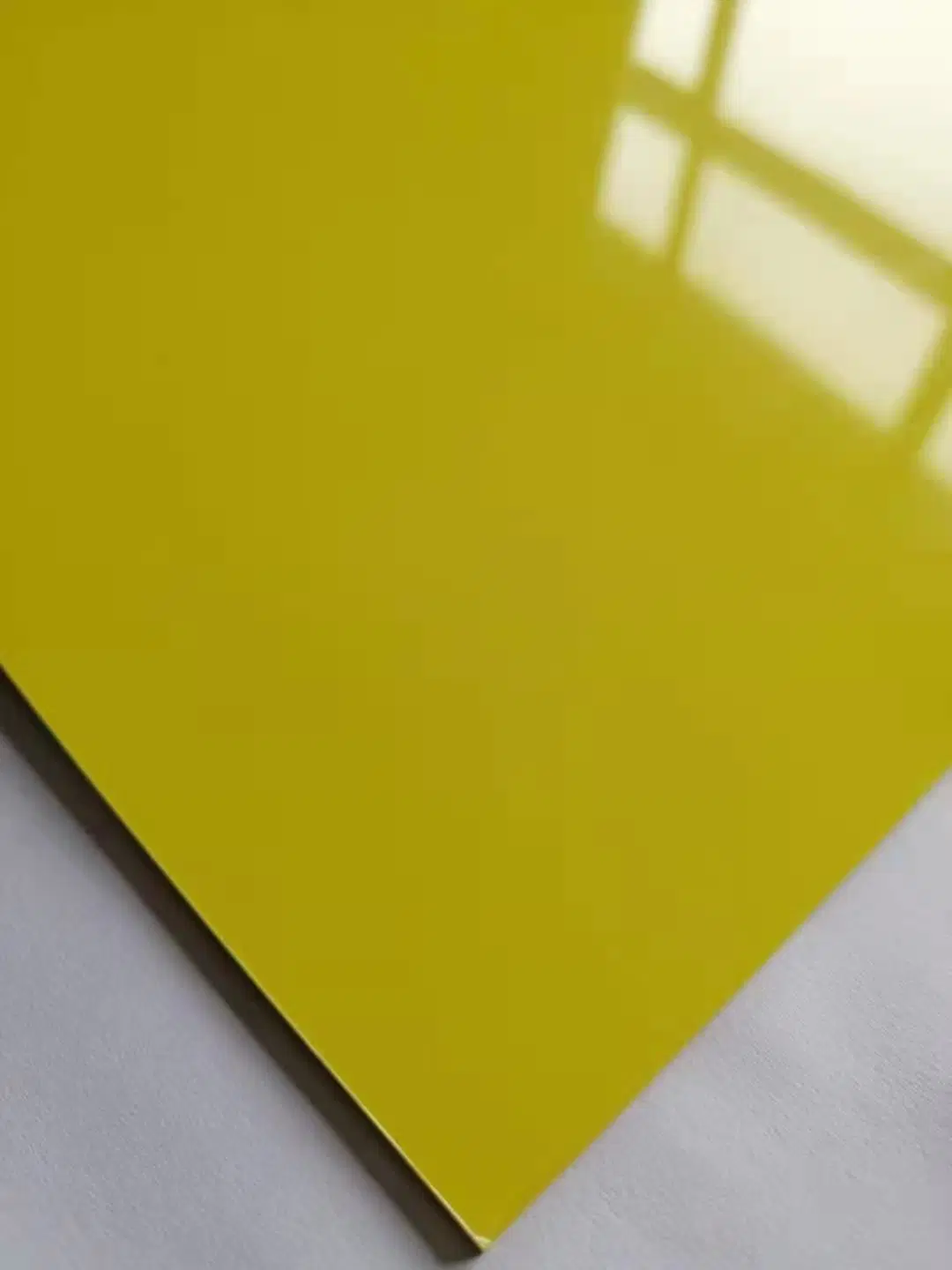 Laser Engraving High Density Yellow Acrylic ABS Plastic Sheet