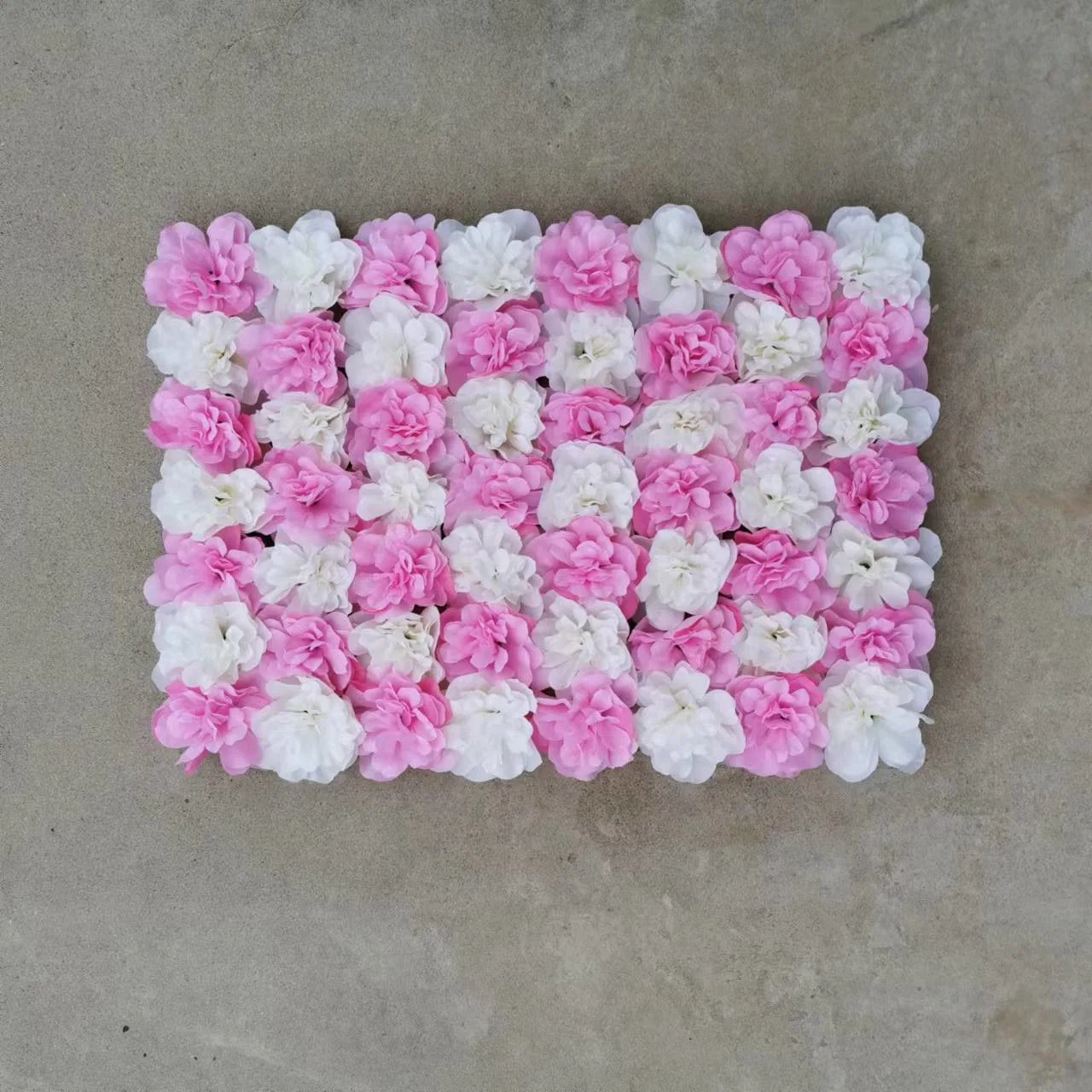 Flores artificiales de plástico de pared Pared deja para el interior la decoración del hogar