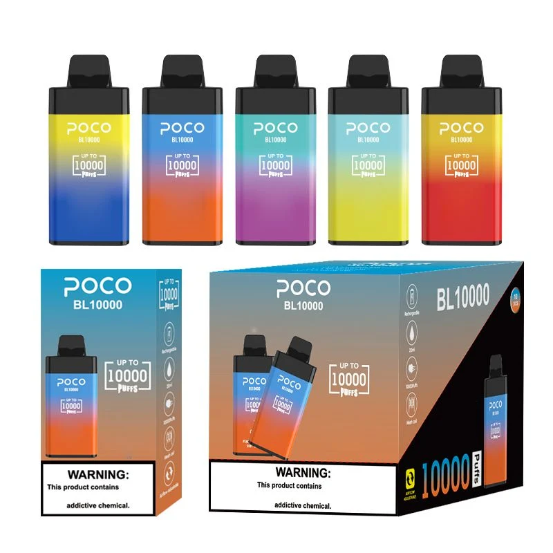 Poco Bl10000 Puff Disposable/Chargeable Vape Puff Recargable E Cigarrillo Vape