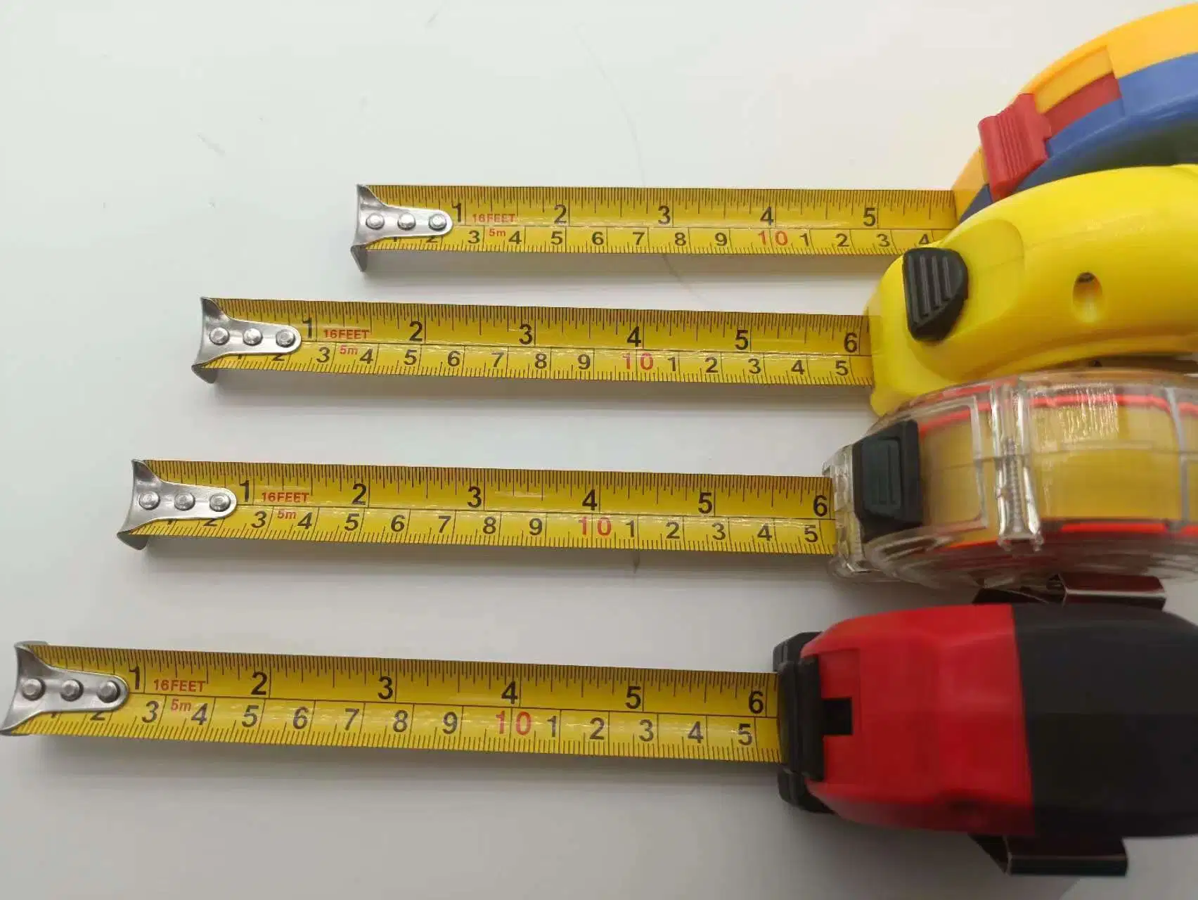 3/5meters/10FT*16mm Tape Measure Nylon Coated Blade Tape Measure/Measuring Tape Fob Refere